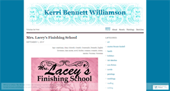 Desktop Screenshot of kerribennettwilliamson.com